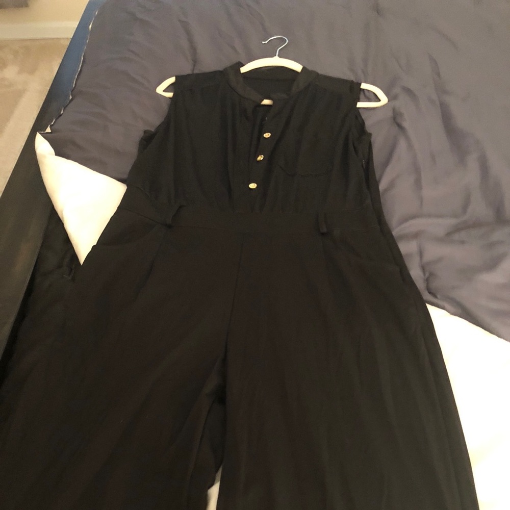 Black jumpsuit